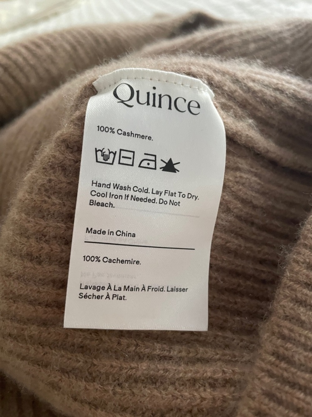 Quince Mongolian Cashmere Fisherman Sweater - Picture 4 of 7